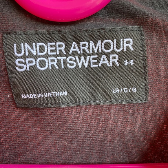 Under Armor Wind Jacket - Fleece lined LARGE - Picture 5 of 5